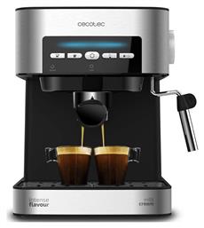 Express Power Espresso 20 Matic Ημιαυτόματη για Αλεσμένο Καφέ Ασημί Cecotec