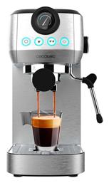 Power Espresso 20 Steel Pro Ημιαυτόματη για Αλεσμένο Καφέ Steel Cecotec