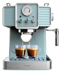 Power Espresso 20 Tradizionale Ημιαυτόματη για Αλεσμένο Καφέ Light Blue Cecotec