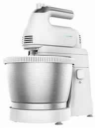 PowerTwist 500 Steel Μίξερ με Inox Κάδο 3.5lt Λευκό 500W Cecotec