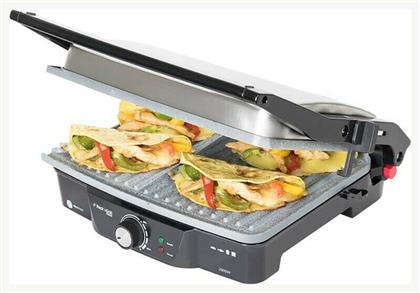 Rock 'n' Grill Τοστιέρα Γκριλιέρα 2000W Inox Cecotec