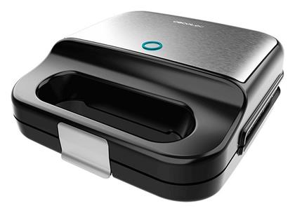 Rock'nToast 1000W για 2 Τοστ Inox Cecotec