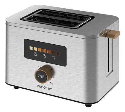 Touch&Toast Double Φρυγανιέρα 2 Θέσεων 950W Γκρι Cecotec