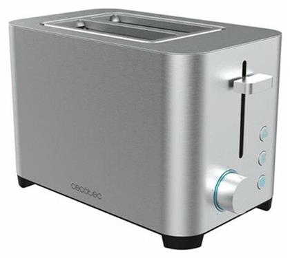 YummyToast Double Φρυγανιέρα 2 Θέσεων 850W Inox Cecotec