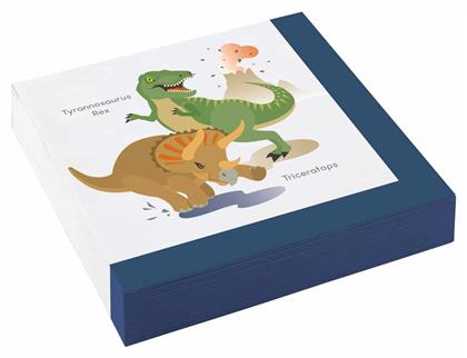 Happy Dinosaur Χαρτοπετσέτες 33x33εκ. 20τμχ - Amscan από το Moustakas Toys