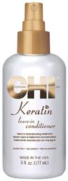 Keratin Leave-In Leave In Conditioner Αναδόμησης/θρέψης για Όλους τους Τύπους Μαλλιών 177ml CHI