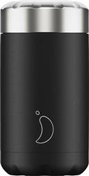 Chilly's Δοχείο Φαγητού Θερμός Inox Black 500ml - Chillys