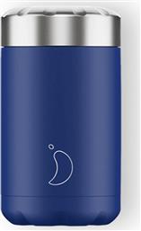 Chilly's Δοχείο Φαγητού Θερμός Inox Matte Blue 500ml - Chillys