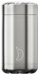 Chilly's Δοχείο Φαγητού Θερμός Inox Silver 500ml - Chillys