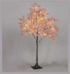 Χριστουγεννιάτικο Δέντρο Snow Flower 120εκ. Χιονισμένο Ροζ - Aca