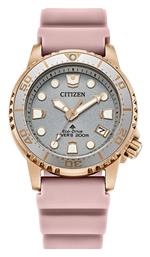 Eco-Drive Marine Promaster Ladies Ρολόι με Ροζ Καουτσούκ Λουράκι Citizen