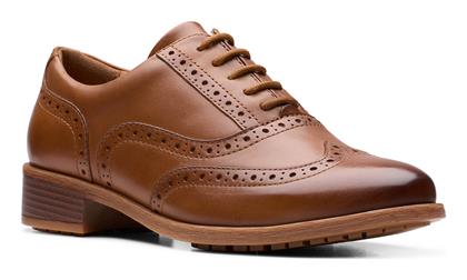 Δερμάτινα Γυναικεία Oxfords σε Ταμπά Χρώμα Clarks