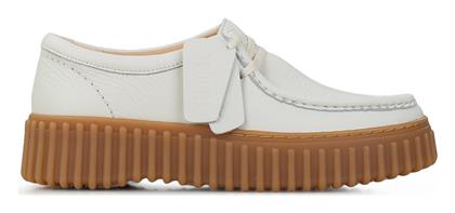 Γυναικεία Μοκασίνια σε Λευκό Χρώμα Clarks