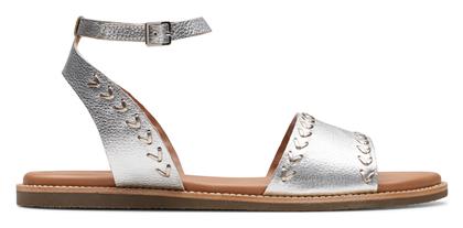 Γυναικεία Σανδάλια σε Ασημί Χρώμα Clarks
