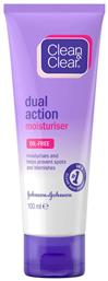 Dual Action Moisturiser 100ml Clean & Clear