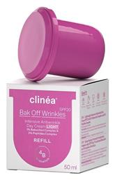 Bak Off Wrinkles Light Light Refill Αντιγηραντική Κρέμα Ημέρας 50ml Clinea