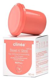 Reset n' Glow Refill Αντιγηραντική Κρέμα Ημέρας 50ml Clinea