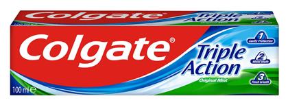 Colgate Triple Action Οδοντόκρεμα κατα της Τερηδόνας 100ml