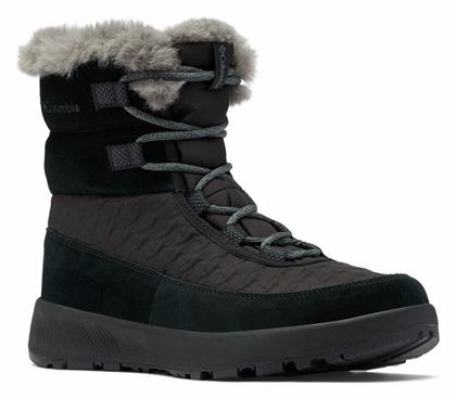 Slopeside Peak Luxe Γυναικεία Ορειβατικά Μποτάκια Αδιάβροχα Μαύρα Columbia