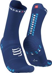Compressport Pro Racing Socks V4.0 High Running Κάλτσες Μπλε 1 Ζεύγος από το Intersport