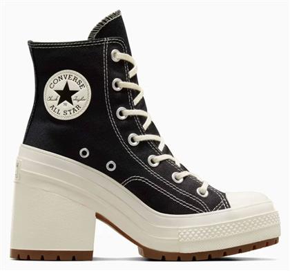 Chuck 70 De Luxe Heel Γυναικεία Μποτάκια Μαύρα Converse