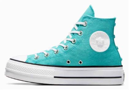 Chuck Taylor All Star Lift Γυναικεία Μποτάκια Τιρκουάζ Converse