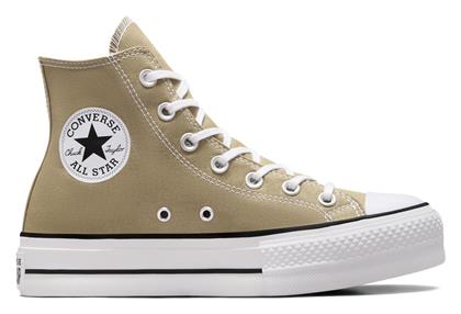 Chuck Taylor All Star Lift Γυναικεία Flatforms Μποτάκια Mossy Sloth / White / Black Converse