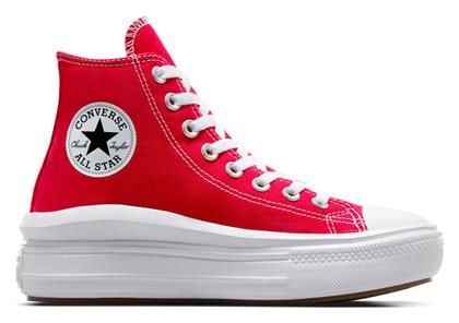 Chuck Taylor All Star Move Γυναικεία Μποτάκια Red / White / Gum Converse