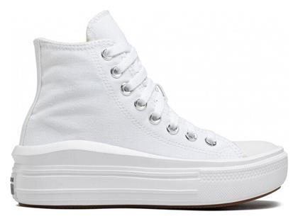 Chuck Taylor All Star Move Γυναικεία Flatforms Μποτάκια White / Natural Ivory / Black Converse