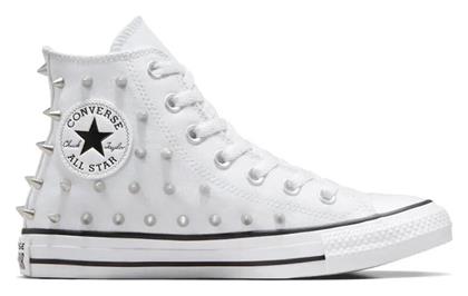 Chuck Taylor All Star Studded Sneakers White / Black Converse