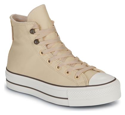 Flatforms Sneakers Μπεζ Converse