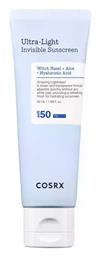 Ultra-Light Invisible SPF50+ Αντηλιακή Κρέμα 50ml Cosrx