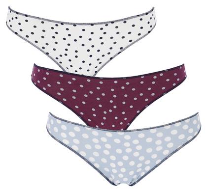 Γυναικεία Slip 3Pack Light Blue/Purple/Ciel Cotonella