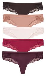 Magi Γυναικεία String MultiPack χωρίς Ραφές με Δαντέλα CottonHill