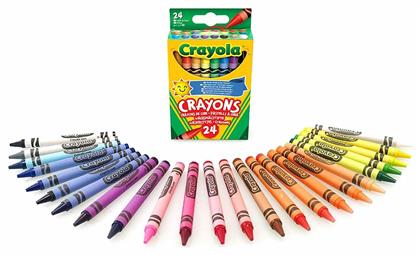 Crayons Σετ Κηρομπογιές 24τμχ Crayola