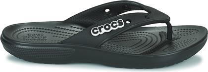 Crocs Classic Flip Σαγιονάρες σε Μαύρο Χρώμα
