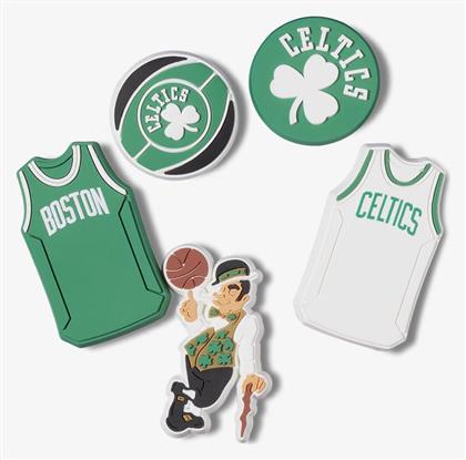 Jibbitz Nba Boston Celtics 5 Pack - Green 10011-279 - Green Crocs