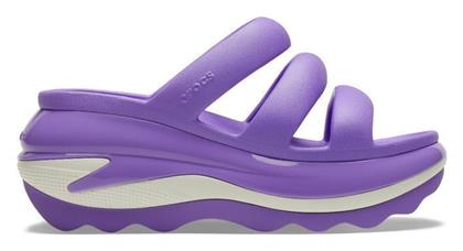 Mega Crush Καλοκαιρινές Γυναικείες Πλατφόρμες Μωβ Crocs από το Favela