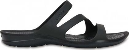 Crocs Swiftwater Sandal Σαγιονάρες σε Μαύρο Χρώμα από το MybrandShoes