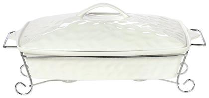 Punto Γάστρα Ορθογώνια από Πορσελάνη Cryspo Trio