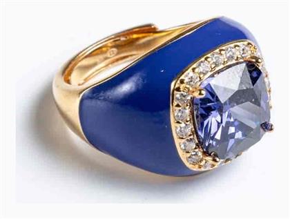 Γυναικείο Δαχτυλίδι από Ασήμι Επιχρυσωμένο Cuoro