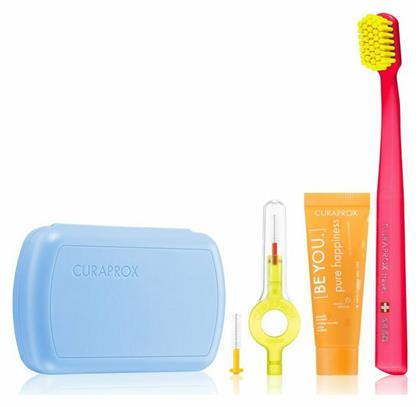 Be You Travel Set Οδοντόβουρτσα Ultra Soft Curaprox