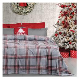 Μονή 160x220εκ. 1362 Grey, Red Das Home