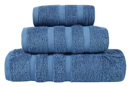 Πετσέτα Προσώπου Prestige 1171 50x90εκ. Μπλε Βάρους 650gr/m² Das Home από το Katoikein