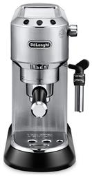 Dedica Pump Metal 0132106138 Μηχανή Espresso 1300W Πίεσης 15bar Ασημί De'Longhi από το e-shop