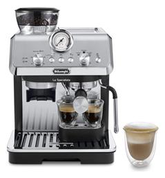 De'Longhi EC9155.MB Αυτόματη Μηχανή Espresso 1400W Πίεσης 15bar με Μύλο Άλεσης Ασημί - DeLonghi