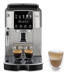Magnifica Start Αυτόματη Μηχανή Espresso 1450W Πίεσης 15bar με Μύλο Άλεσης Ασημί De'Longhi
