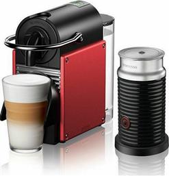 Delonghi Pixie & Aeroccino Καφετιέρα για κάψουλες Nespresso Red από το Media Markt