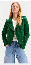 Desigual Γυναικείο Biker Jacket Πράσινο από το Spartoo