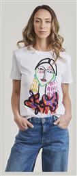 T-Shirt Λευκό Desigual